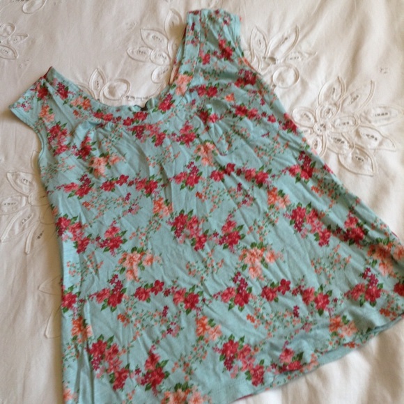 MOSSIMO TURQUOISE TOP XS - Picture 3 of 5